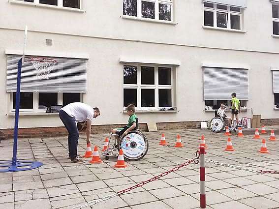 Alippi Premium beim Sportfest Planetenschule Chemnitz