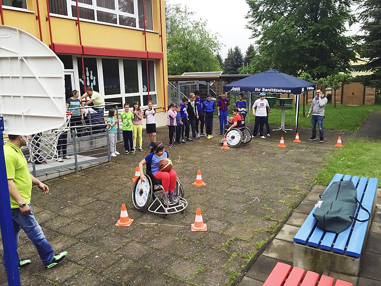 Sportfest Brünlasbergschule Aue 2016