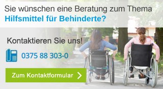 Hilfsmittel für Behinderte Banner mobil