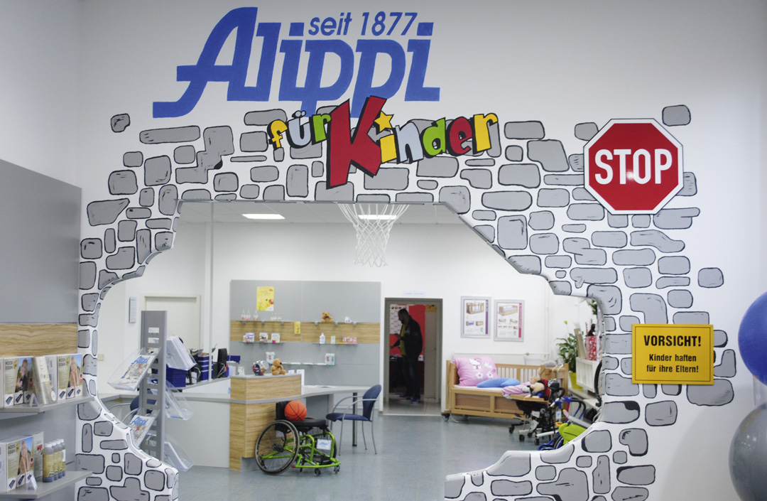 Alippi Sanitätshaus für Kinder