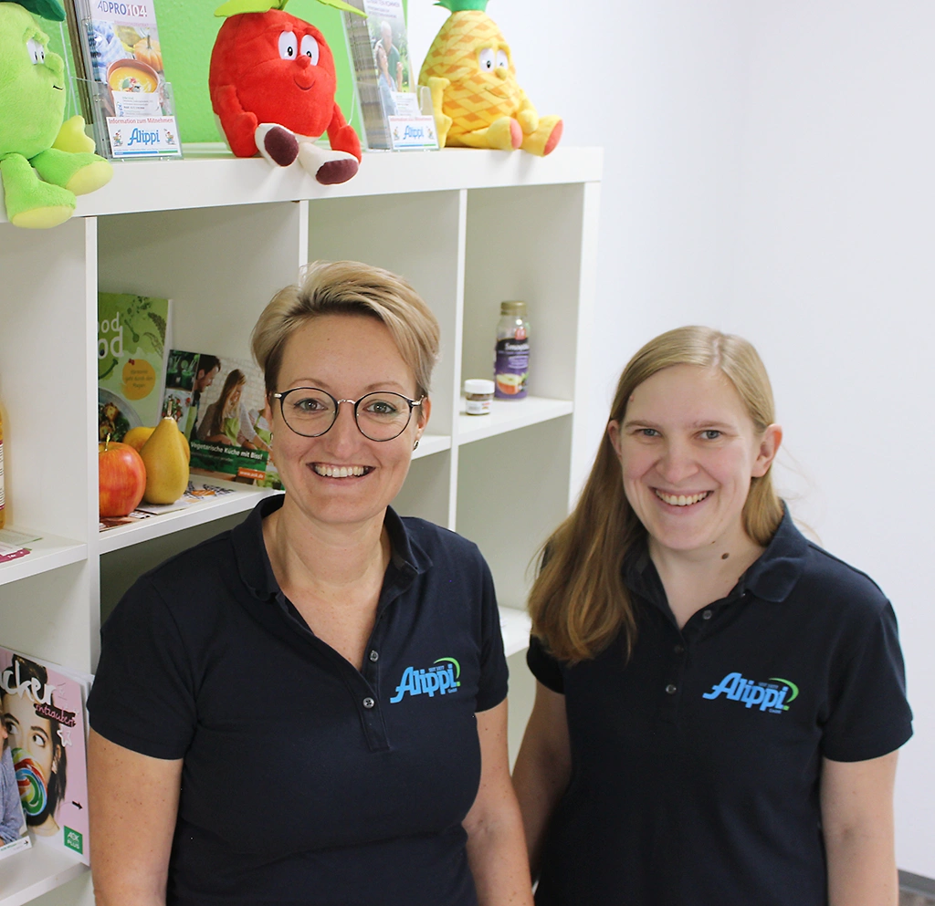 Sandra Münster und Janine Leonhardt: zwei Frauen als Team der Ernährungsberatung